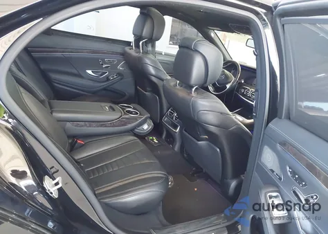 2015 Mercedes-Benz S 550 из США, поврежденный, VIN WDDUG8CB1FA166237